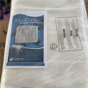 White Massage Table Warmer